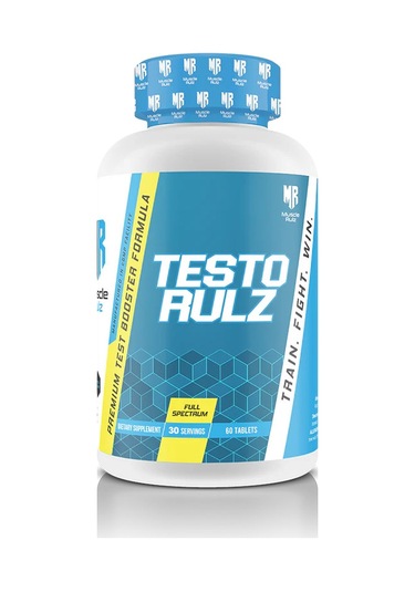 Muscle Rulz Test Booster Tribulus+fenugreek+ginkgo Biloba+zinc 60