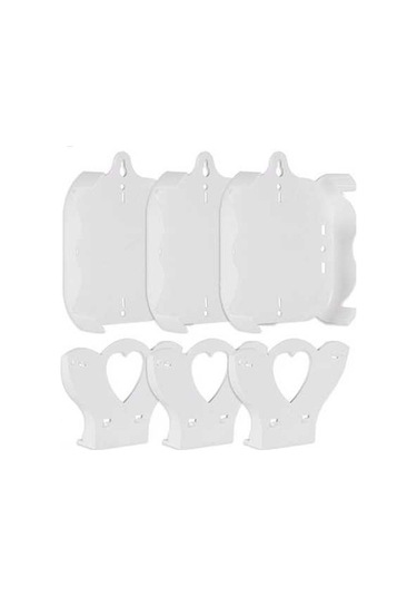 Moly Yunboo Eero Wifi Sistemi İçin Duvar Montaj Tutucusu, 3'lü Beyaz Abs Paket - Kolay Kurulum, Stabilite, İyi Sinyal Beyaz