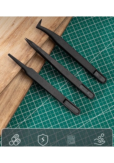 Delitools Lehimleme Ve Ürün Onarımı İçin Antistatik Pens Seti 342552169