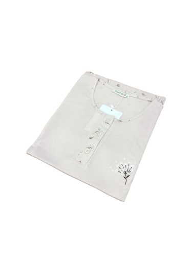 Pijadore Kadın Viskon Uzun Kollu Pijama Takımı 1916 Lila