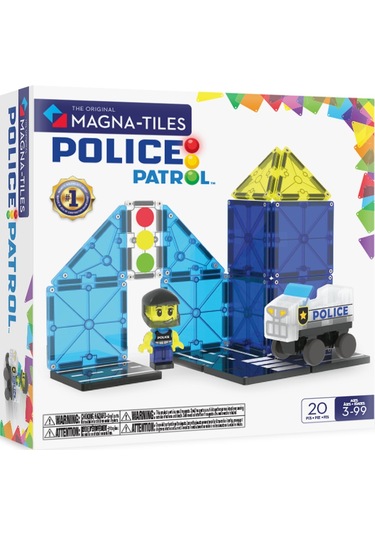 Magna-tıles - Police Patrol - 20 Parça