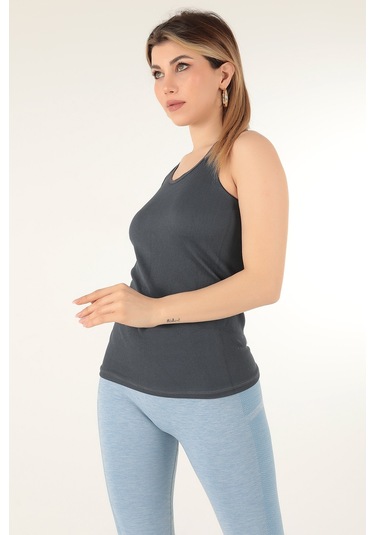 Gigotto Kadın Seamless Fitilli Atlet 001