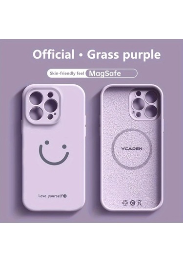 Turcoshop11 İphone Uyumlu 12 Pro Max Sarı Yüksek Kaliteli Manyetik Anti Darbeli Çizilmeye Dayanıklı Kılıf