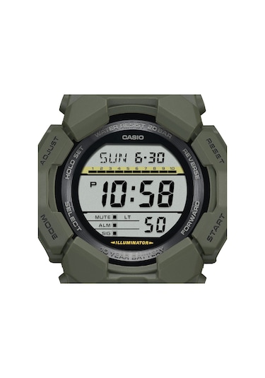 Casio Gd-010-3dr Kol Saati Metalik