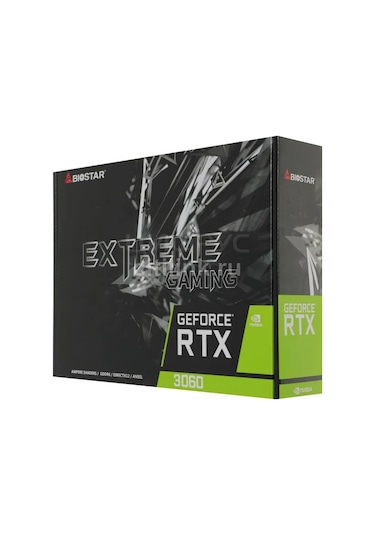 Biostar 12gb Rtx3060 Dual 12gb 192bit Gddr6 Ekran Kartı
