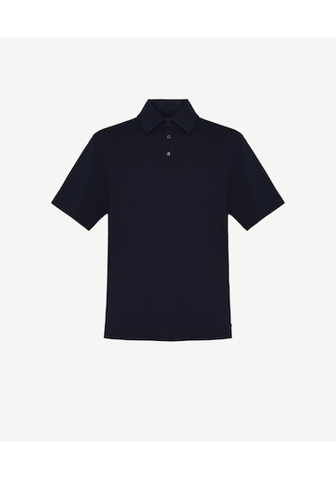 Yargıcı Regular Polo Yaka Kısa Kol T-shirt 26yets9005x 004 Lacivert