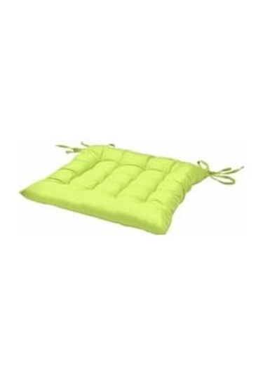 Mufunye Bahçe Sandalyesi Minderi - 4'lü Set - Rahat Ve Kalın Dış Mekan Minderi - İç Ve Dış Mekan Kullanımı İçin İdeal - 40x40x5 Cm - Elma Yeşili