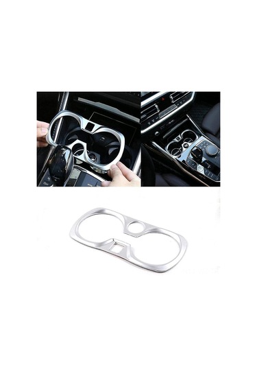 Wezone Bmw G20 G28 2019+ Araç İçi Orta Konsol Bardak Tutucu Çerçeve Aksesuarı - Kolay Kurulum Ve Temizlik