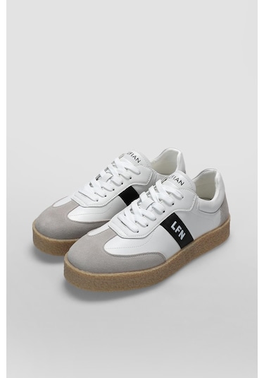 Lufian Jonat Erkek Günlük Sneaker Ayakkabı Bej 112230208 Bej