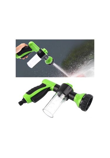 Lemestar Metal+plastik Köpük Ve Su Sprayı, 8 Su Deseni, Araç & Ev Kullanıma Uygun, Dürtü/don/çorozon Koruyucu, Dayanıklı