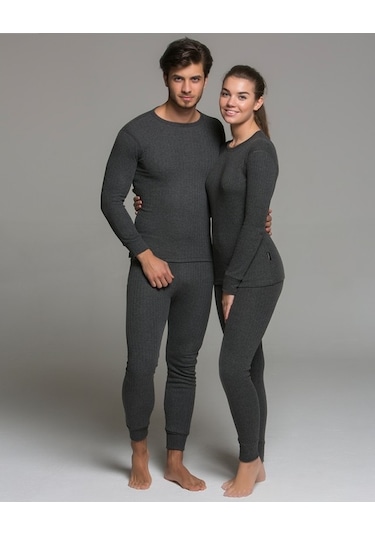 Thermoform Soft Termal İçlik Set Antrasıt Antrasit