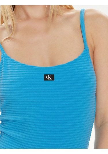 Calvin Klein Calvın Kleın Kadın Mayo Kw0kw02475-cgy Mavi