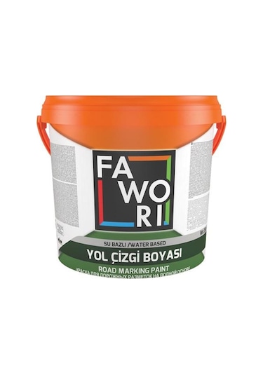 Fawori Yol Çizgi Boyası Su Bazlı 25 KG