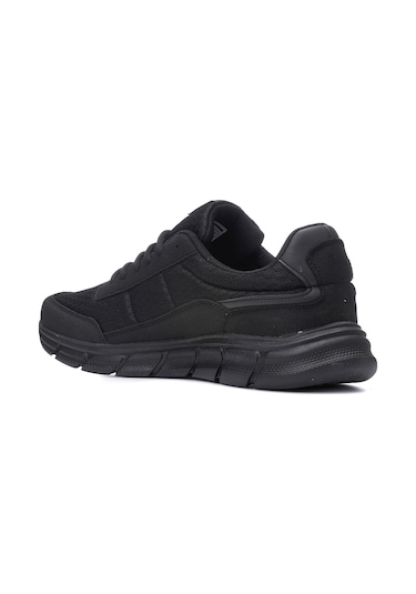 Günlük Erkek Sneaker Yetişkin Büyük Numara Spor Ayakkabı Fileli Bağcıklı Rahat Esnek 050 Siyah - Siyah Günlük Erkek Sneaker Yetişkin Büyük Numara Spor Ayakkabı Fileli Bağcıklı Rahat Esnek 050 Siyah - Siyah
