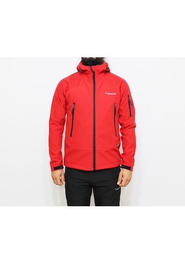 Mudwill Softshell Erkek Mont Ceket Kırmızı