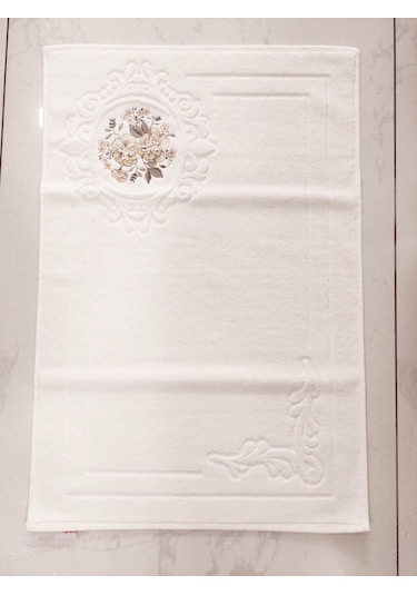 NURPAK VERDA KREM 50X70 CM AYAK HAVLUSU Krem