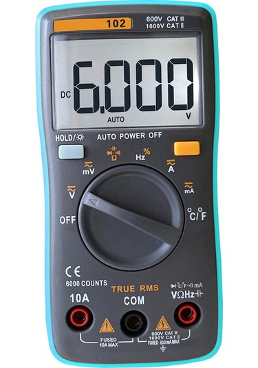 Rıchmeters Rm102 True Rms Çok Fonksiyonlu Lcd Dijital Multimetre 2