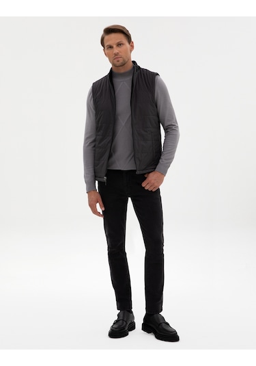 Pierre Cardin Erkek Siyah Deri Mont-kaban 50318039-001 Siyah