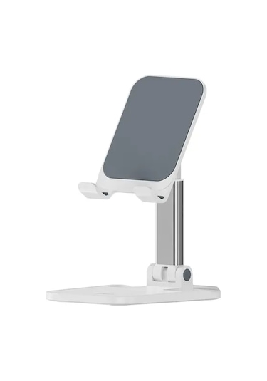 Rock Masaüstü Foldable Telefon & Tablet Standı Beyaz