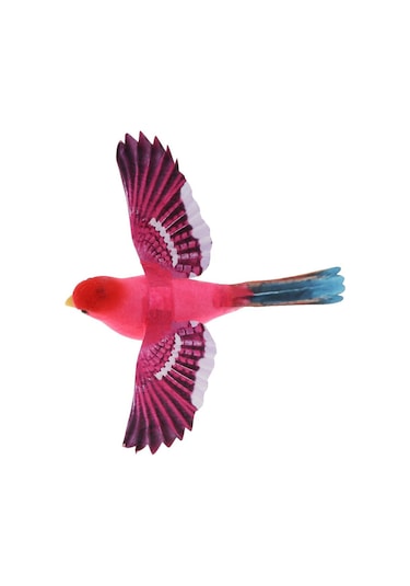 Suntek Yayılan Kanatlar Yapay Tüy Köpük Kuş Ev Büyük