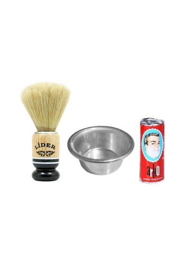 Sakal Fırçası Ve Arko Sabun Köpürtme Tası Hediyeli Tıraş seti