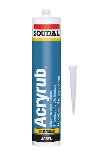 Periboia Soudal Silikonize Mastik Yapıştırıcı Siyah Renk 500gr Du