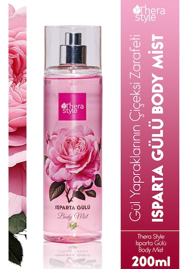 ﻿Thera Style El ve Vücut Losyonu 250 ML + Gül Özlü Duş Jeli 500 ML + Vücut Spreyi 200 ML