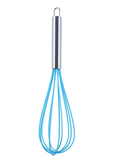 Cbtx Silikon Yumurta Çırpıcı Ev Yumurta Mikseri Mutfak Aletleri Krem Pişirme Araçları, Renk: 12 İnç Mavi Çok Renkli