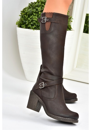 Fox Shoes Kahverengi Kadın Çizme C674250109 Kahverengi