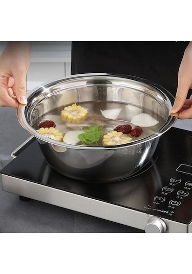 Likeable 3 İn 1 Çok Fonksiyonlu Paslanmaz Çelik Sebze Kesici Havzası Lavabo Mutfak Kevgir Rende Örgü Sepet Sebze Yıkama Kase Gümüş