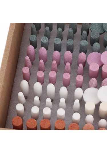 Suntek 100 Zımpara Taşlama Burr Uçları Parlatma Taş Ucu