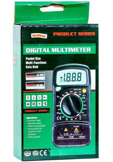 Wellhise Mas 830l Dijital Multimetre Ölçü Aleti