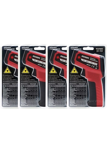 Dt8380fc Kızılötesi Lazerli Termometre 380 C
