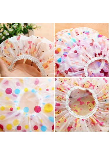 Teltree Kore Moda Şık Su Geçirmez Duş Bone - Kadınlar İçin Kalın Saç Koruyucu Diğer