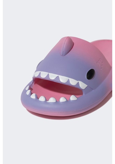 DeFacto Kız Çocuk Yüksek Taban Köpek Balığı Eva Terlik B8641A824SMPR141