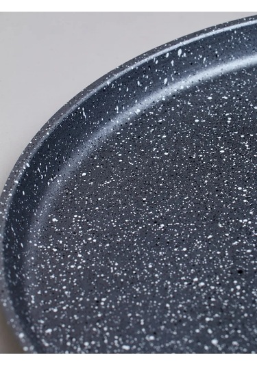 Agness Blin Tava "siyah Mermer" 24 Cm Yapışmaz 327411201 Gri