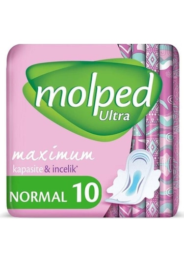 Molped Ultra Hijyenik Ped Normal 10'lu