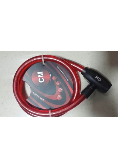 Bisiklet Kilidi Kalın 15x100 2 Adet Anahtar