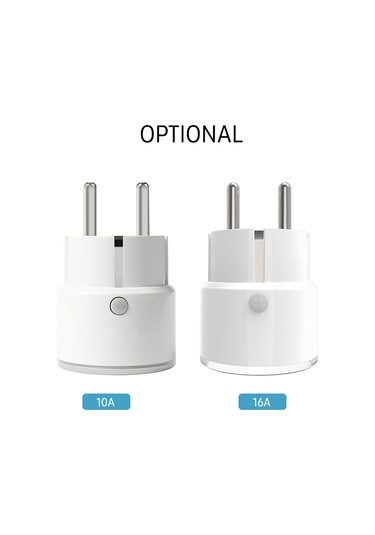 Yaleker Akıllı Wi-fi Duvar Soketi Mini Beyaz 10a Avrupa Tipi - Uygulama Ve Ses Kontrolü, Zamanlama Fonksiyonu