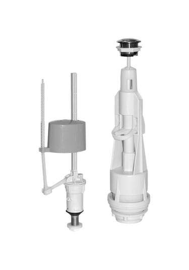 İdevit Yeni Afacan Çocuk Klozet Rezervuar İç Takım Beyaz