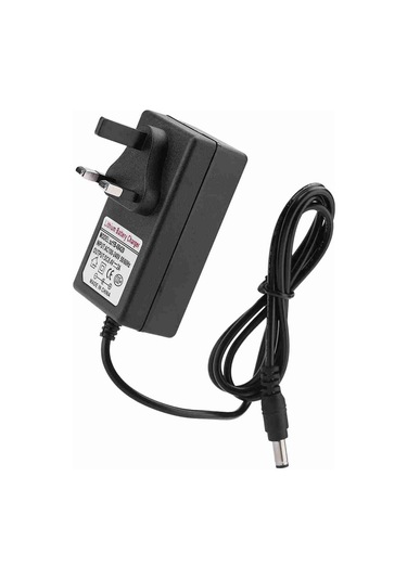 Lemestar 8.4v 2a Li-poly Batarya Şarj Cihazı 110-240v İngiliz Standardı - Hızlı Şarj, Aşırı Şarj Korumalı, Led Göstergeli, Abs Malzeme