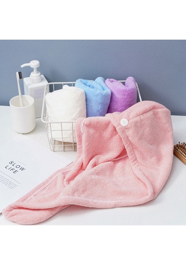 Reedark Hızlı Kuruyan Mikrofiber Saç Havlusu - Saç Kurutma Ve Bakımı İçin Pratik Şapka Diğer