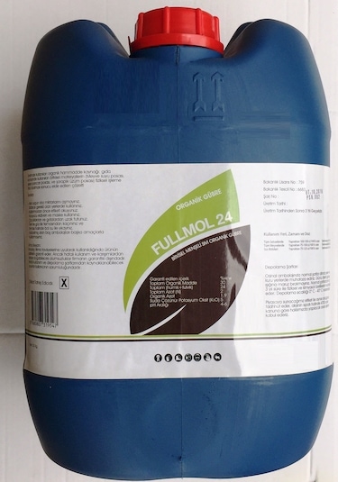 Fullmol 2.4 ( Humik Fulvik Asit ) Sıvı %100 Organik Gübre 20 KG