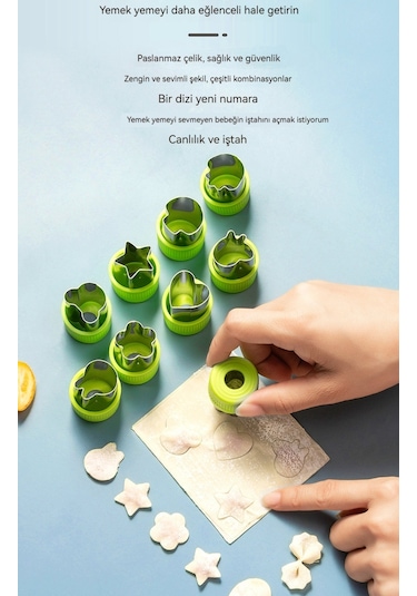 Jian Fan Ev Mutfak Kalıp Seti Kelebek Yüz Ey Kalıp Kabartmalıoyma Aracı Pembe