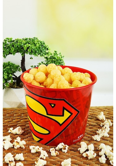 Süperman Mısır & Popcorn Kutusu Çok Renkli