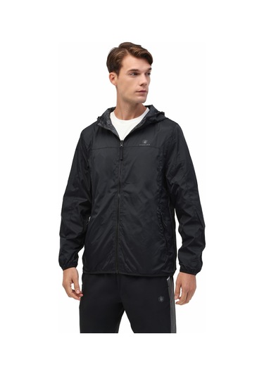 Lumberjack Ml Regnants 8cf024 5pr Siyah Erkek Yağmurluk Siyah