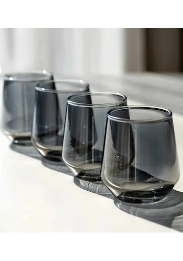 Pasabahce Cam Bardak 4 Adet 425 Ml 345678929 Gri