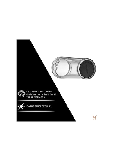 Star Termos Star Mug 450 Ml Şeffaf Seri Piknik Kamp Outdoor Ofis Otel Kafe Okul Kampüs Şeffaf