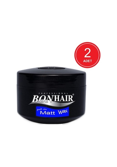 Bonhair Profesyonel Matt Wax 2 x 140 ML