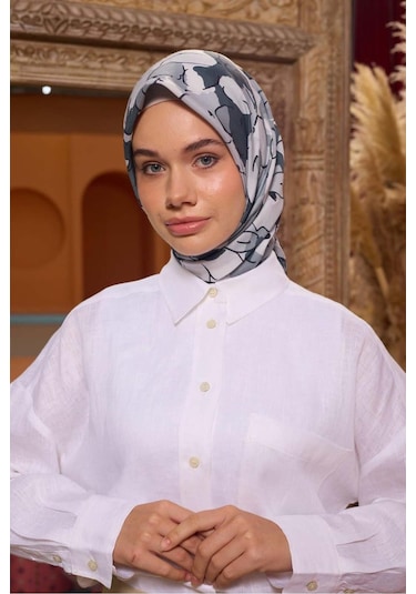 İpekhan Marrakech Koleksiyon Soft Eşarp 1209 - 14 Siyah Siyah-14